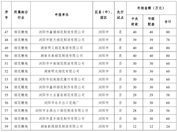 【项目公示】关于长沙市中小企业数字化转型城市试点首批试点补助项目的公示